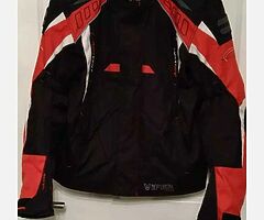 viper rider mens synthetic motorbike jacket - Image 7/7