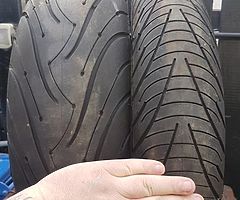 Motorbike tyres