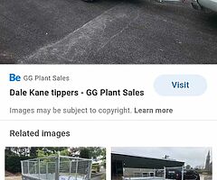 Wanted tipper trailer