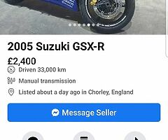 Cbr, gsxr, r6. 600cc