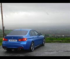 Editorial Blue BMW 3 Series 320D M-Performance Kit