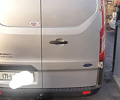 2017 Ford transit custom
