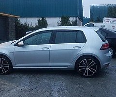 VW Golf mk7  1.6 TDI Bluemotion  140.000 miles