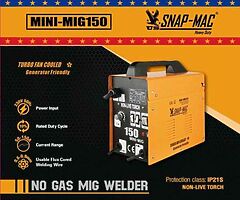 Brand New gasless 150amp mig welder snap mac 
Free Delivery - Image 7/9