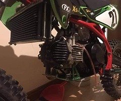 Race spec road registered pit bike