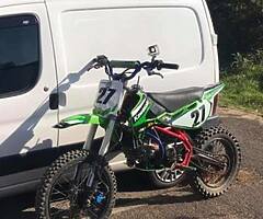 Race spec road registered pit bike
