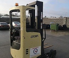 Crown reach truck