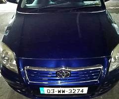 Toyota avensis 03 for parts 1.6