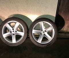 Peugeot Vortex & Rinjani alloys 17inch 4x108 - Image 4/4