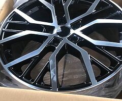 18” VW GOLF SANTIAGO ALLOY WHEELS TYRES brand new 07544148533