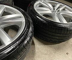 18” 5x112 Genuine VW wheels