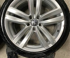 18” 5x112 Genuine VW wheels - Image 5/6