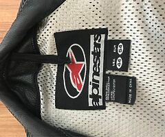 Alpinestar jacket leather