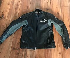 Alpinestar jacket leather - Image 4/6