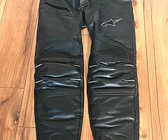 Alpinestar trousers leather