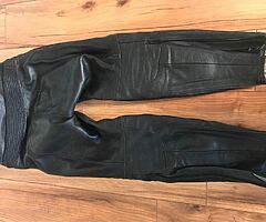 Alpinestar trousers leather