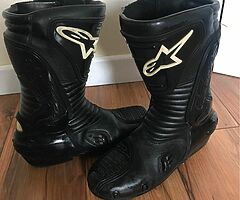 Alpinestar boots s-mx size 10.5