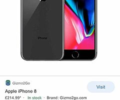 Anyone has an iphnoe8 screen for sale