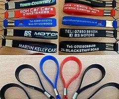 Custom Rubber Adloop Keyrings