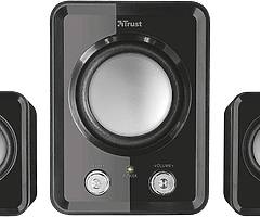 Trust Ziva Compact 2.1 PC Speakers with Subwoofer for Computer and Laptop, 12 W, USB Powered