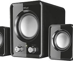 Trust Ziva Compact 2.1 PC Speakers with Subwoofer for Computer and Laptop, 12 W, USB Powered - Image 4/5
