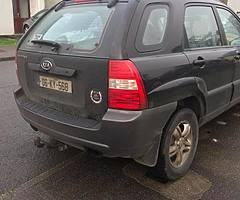 Kia sportage (engine seized)