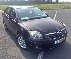 Toyota Avensis 1.6 Nct 06/20 Manual