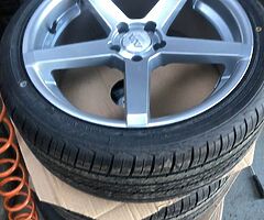 18” AVA MIAMI REFURBISHED WITH BRAND NEW TYRES  07544148533