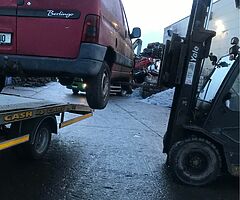 Scrap cars wanted