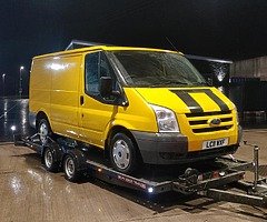 C4 blue Brian James car transporter for sale mint trailer - Image 4/6