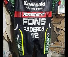 Customized suit included boots gloves complete set with original quality price is 450£