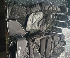 Alpine stars motorbike winter goretex gloves