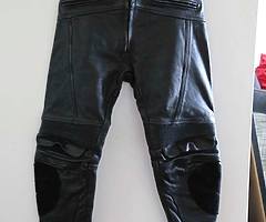 Vintage motorbike 2-piece leather