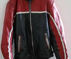 Vintage motorbike 2-piece leather - Image 5/5