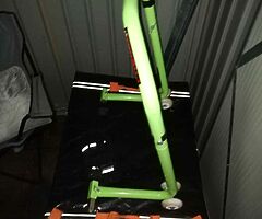Motor bike stand