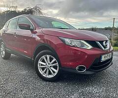 2014 NISSAN QASHQAI 1.5 DIESEL SAT-NAV NCT/TAXED 165000 KMS