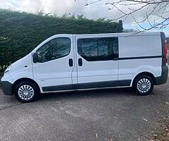 2014 vauxhall vivaro crewcab (lwb)