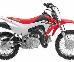 WANTED 110 CRF or 110 KLX
