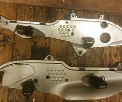 BMW R 1150 RT 2001 Footrest hangers complete