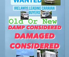 We pay best trade prices in irl for used caravans and Campervans