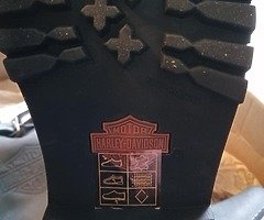 Harley Davidson Biker Boots size 7