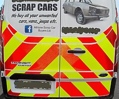 Scrap cars wanted