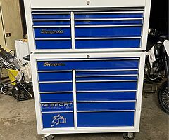 Snap on tool box