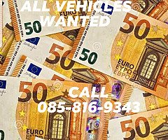 ALL VEHICLES WANTED