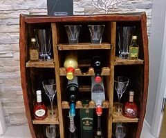 Mini Bar Made Of Wood