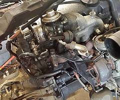 1.9 tdi audi engine, gear box, starter, alternator, turbo. Everything