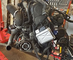 1.9 tdi audi engine, gear box, starter, alternator, turbo. Everything - Image 4/5