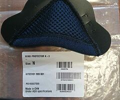 AGV K3 wind protector/ chin curtain