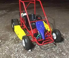 Petrol go cart