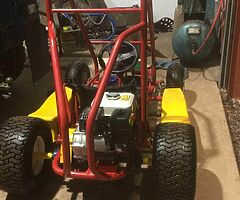 Petrol go cart